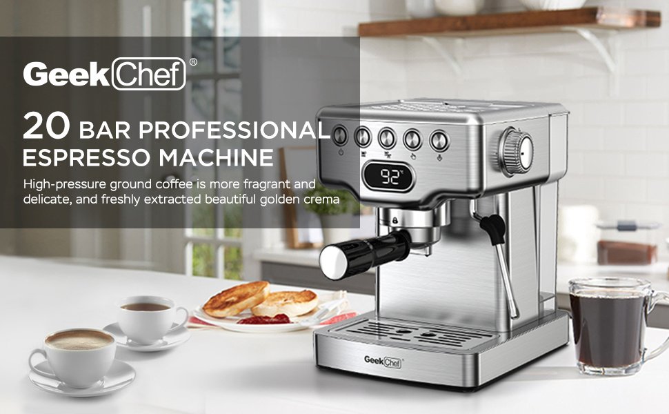 Geek Chef Espresso Machine - Image 10
