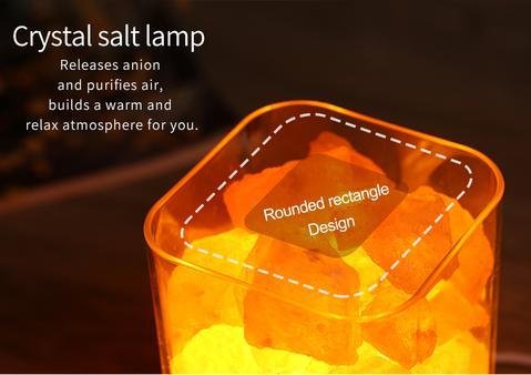 USB Crystal Light Himalayan Salt LED Lamp - Image 7