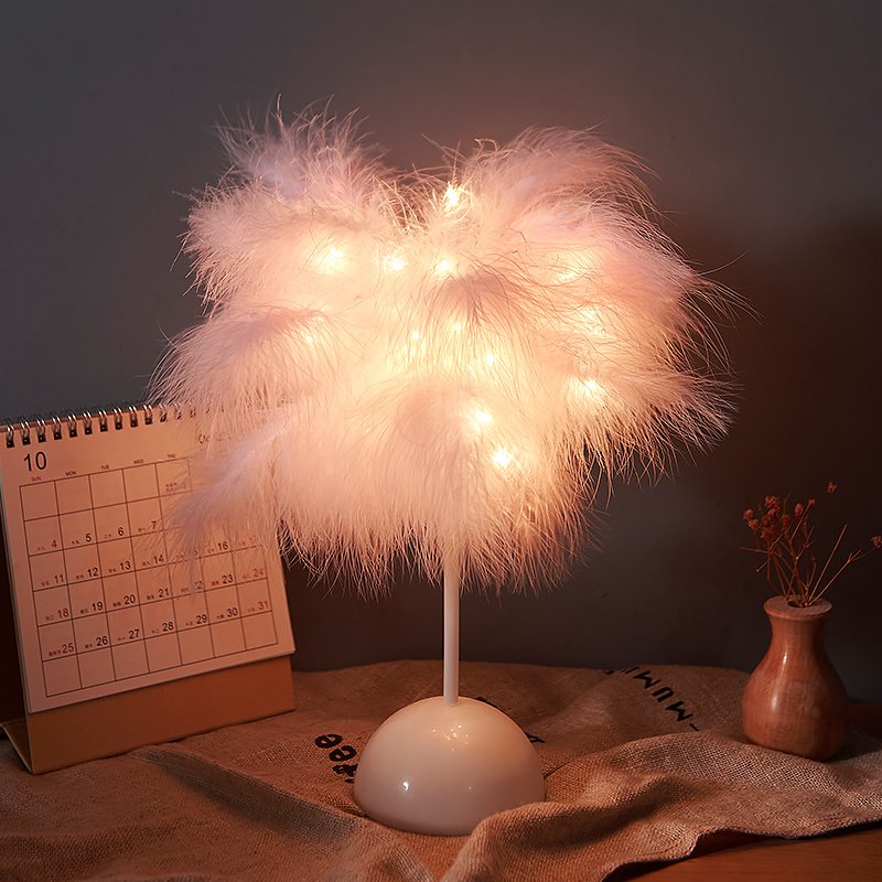Feather Lamp Nordic Desk Lamp - Image 8