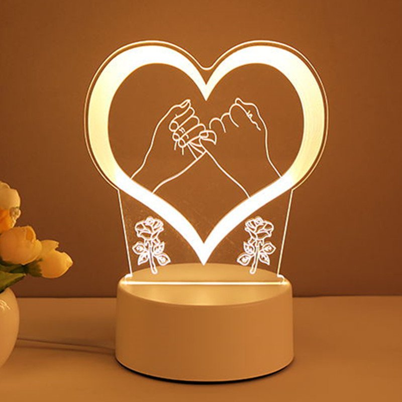 3D Lamp Acrylic USB LED Night Lights Neon Sign - Image 9