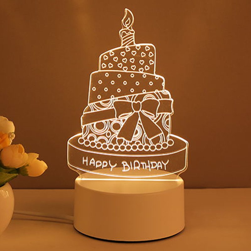 3D Lamp Acrylic USB LED Night Lights Neon Sign - Image 5