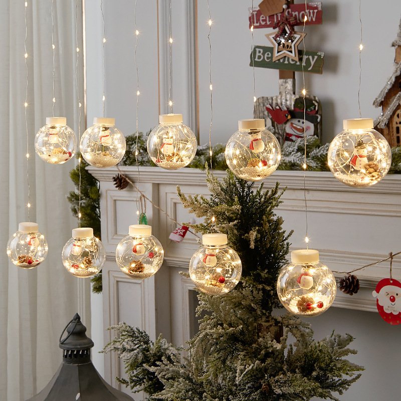 10PCS LED Christmas Curtain Lamp - Image 4