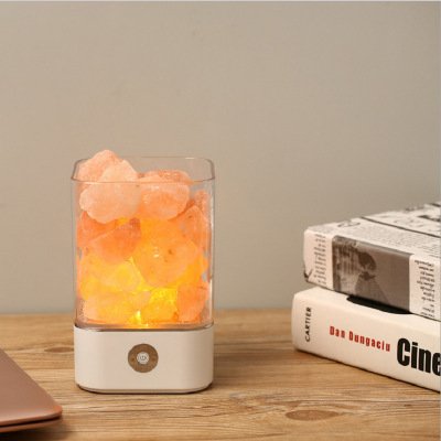 USB Crystal Light Himalayan Salt LED Lamp - Image 2