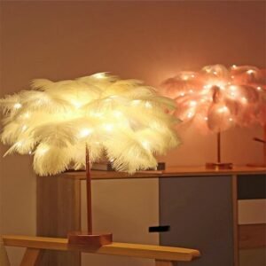 Feather Lamp Nordic Desk Lamp