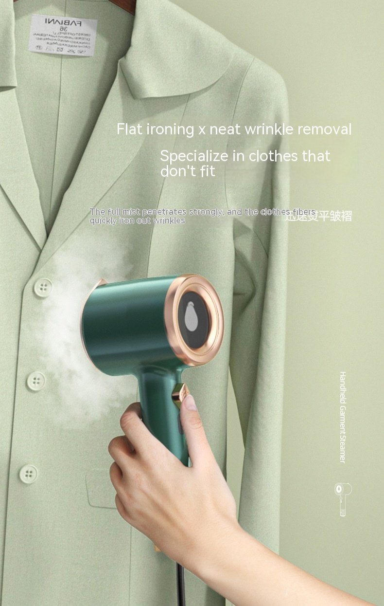 Mini Portable Handheld Garment Steamer Fabric Steam Iron - Image 7