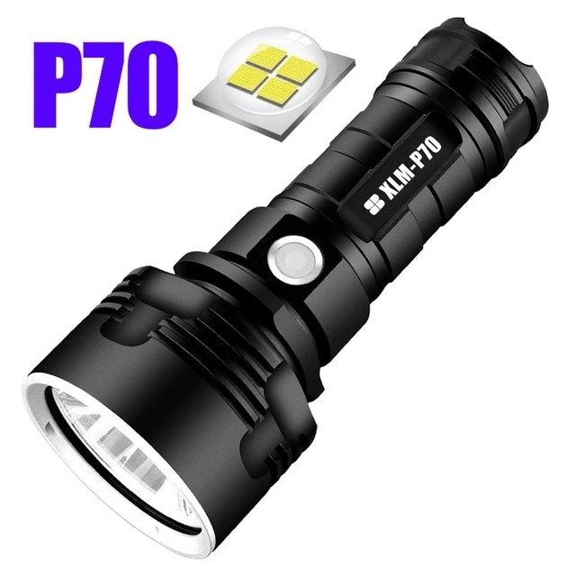 Strong Flashlight Focusing Led Light Rechargeable Super Bright LED Outdoor Xenon Lamp - Image 3