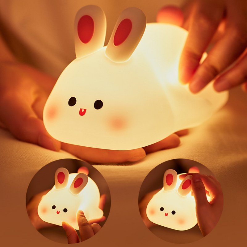 Cute LED Night Light Touch Sensor Cartoon Kid's - Image 2