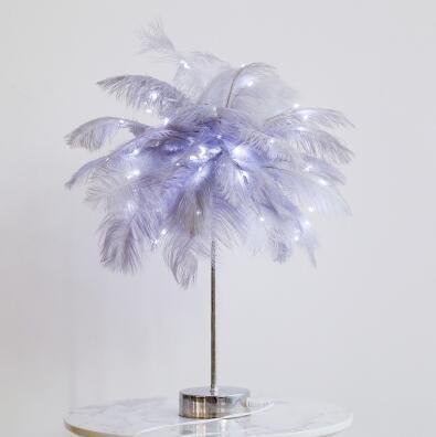 Feather Lamp Nordic Desk Lamp - Image 6
