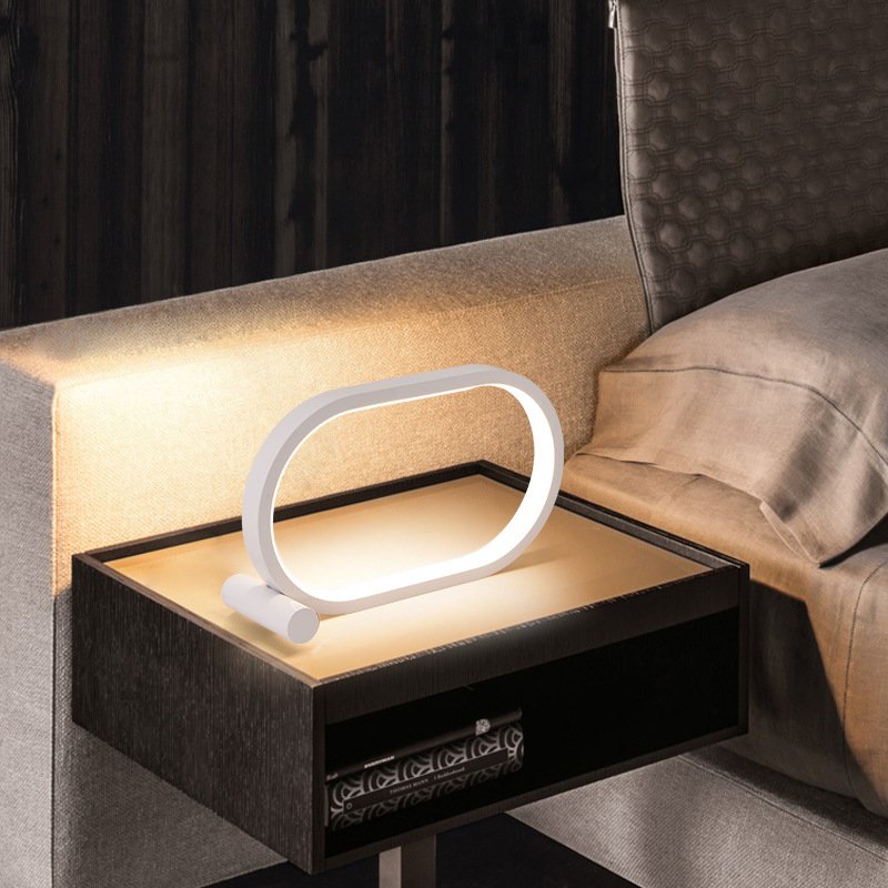 Usb Plug-In Lamp Oval Acrylic table Lamp - Image 2