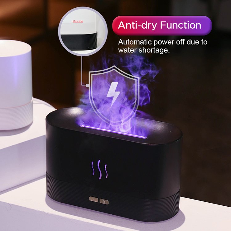 Best Selling USB Ultrasonic Flame Humidifier - Image 9