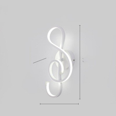 led wall lamp nordic minimalist bedroom bedside lamp - Image 5