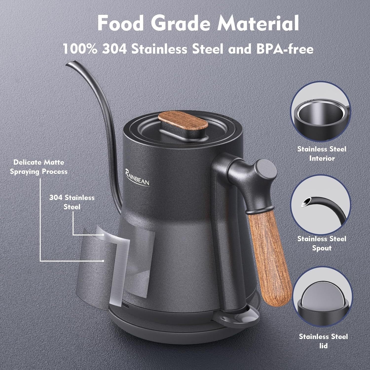 Gooseneck Electric Kettle - Image 4