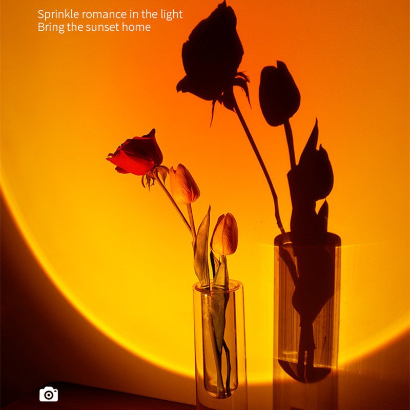 2 In 1 Mini Wireless Sunset Lamp - Image 3