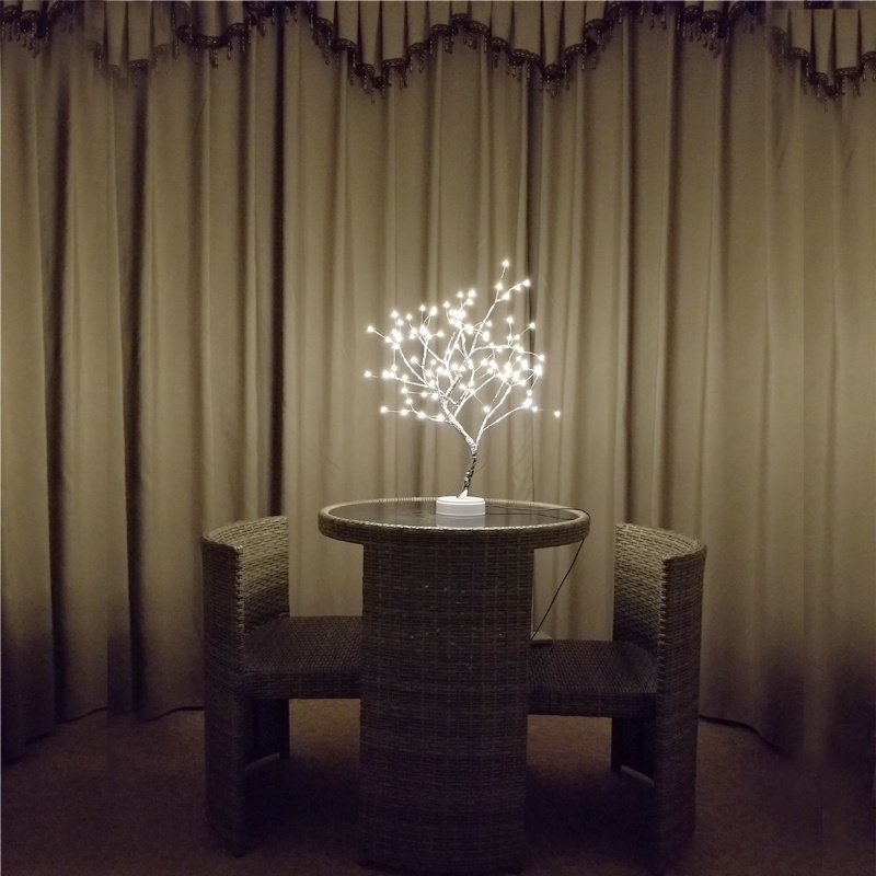 Tree Light Touch Switch Pearl Star Night Light - Image 2