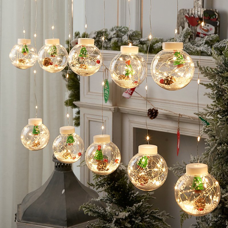 10PCS LED Christmas Curtain Lamp - Image 9