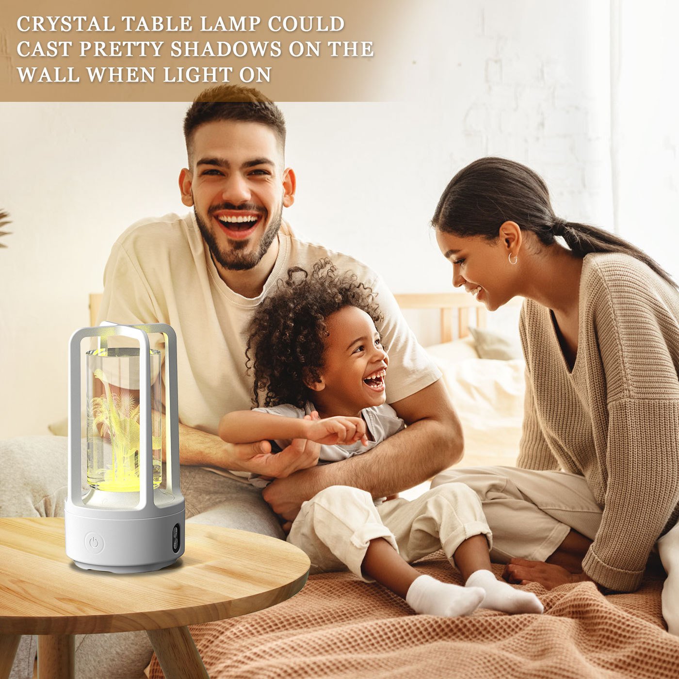 Creative 2 In 1 Audio Acrylic Crystal Lamp - Image 2
