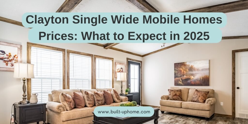 clayton single wide mobile homes prices