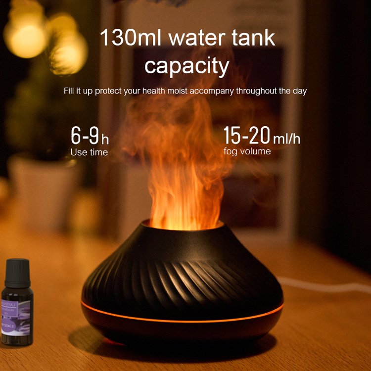 Drop Shipping RGB 130ML Flame Humidifier - Image 2