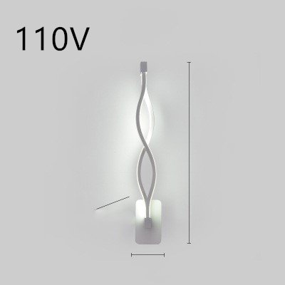 led wall lamp nordic minimalist bedroom bedside lamp - Image 6