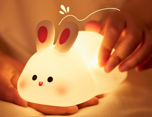Cute Silicone Night Lights Sheep Cartoon Bedroom Lamp - Image 9