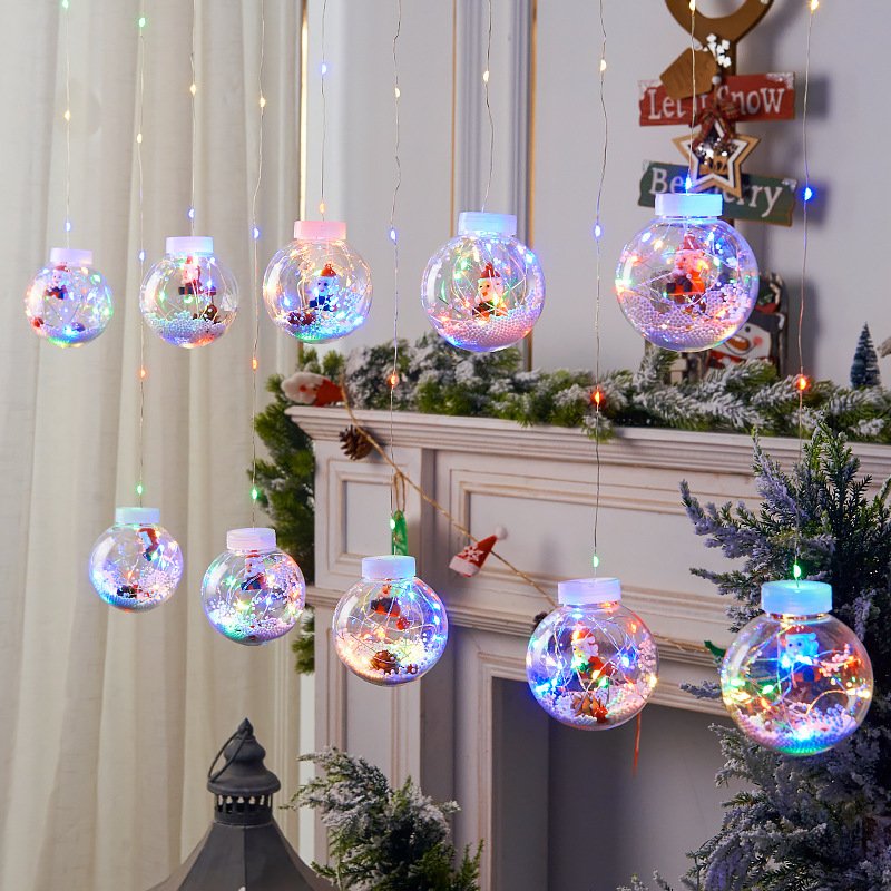 10PCS LED Christmas Curtain Lamp - Image 3