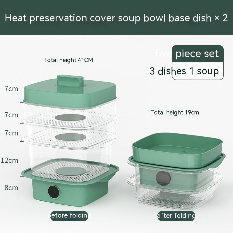Multi-layer Dish Cover Heat Preservation - Image 5